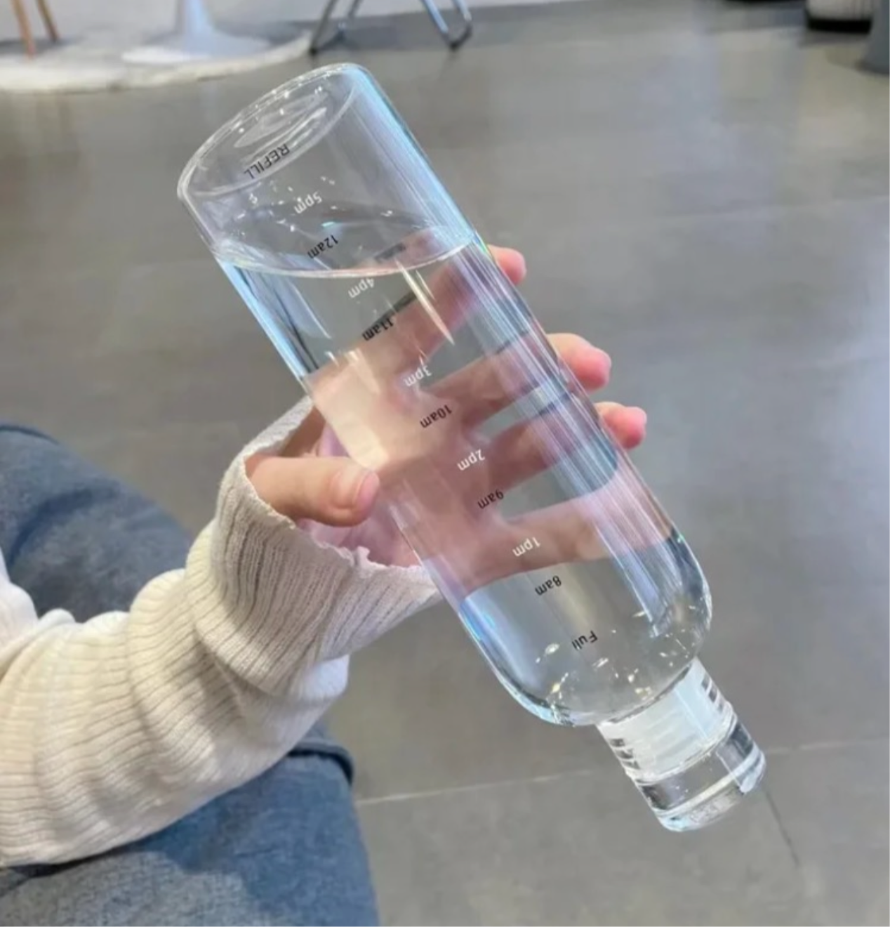 Evry Crystal Clear Water Bottle